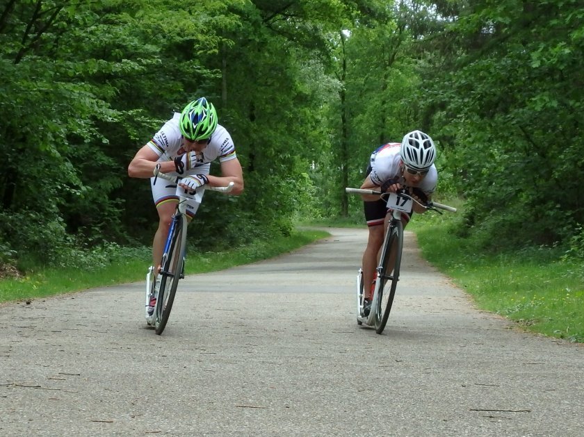 Duo Pelc Kulka na čele maratonského závodu EC Holandsko / foto Bendt Steenbergen